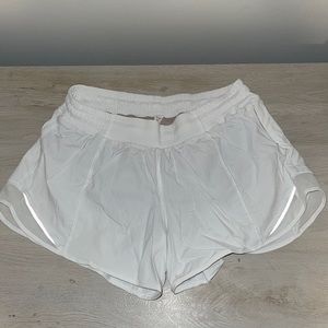 Lululemon hotty hot lined running shorts